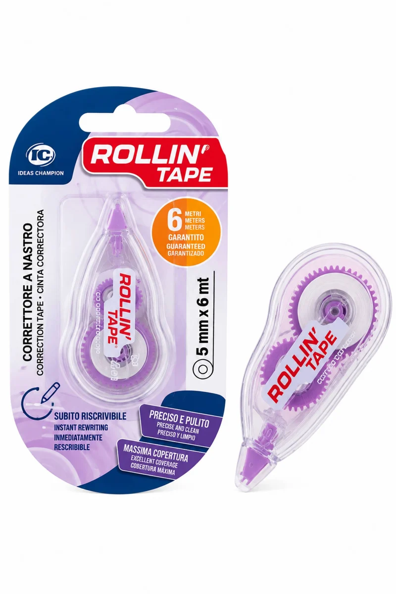 Correttore A Nastro Rollin Tape 6m