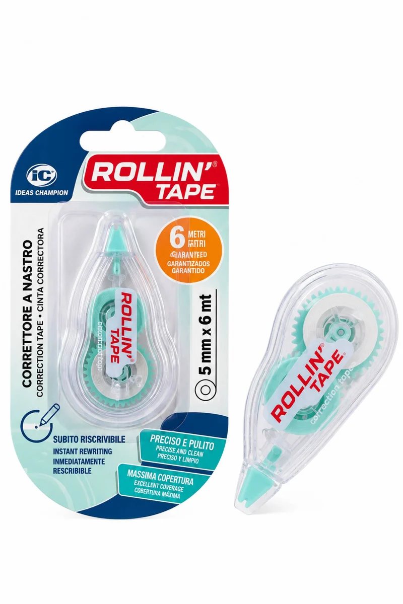 Correttore A Nastro Rollin Tape 6m