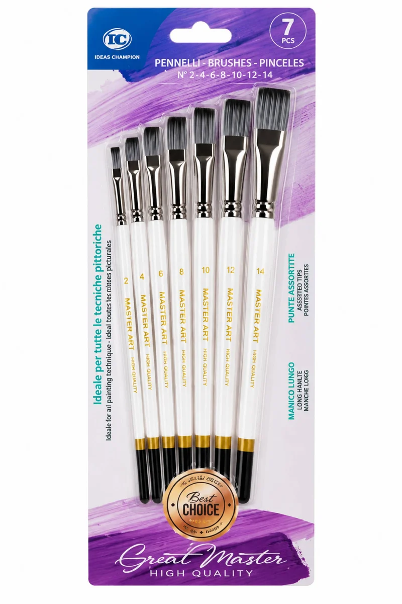 Set 7 Pennelli Master Art