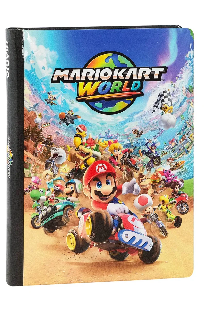 Diario Scuola 12 Mesi Non Datato Gruppo Mario Kart