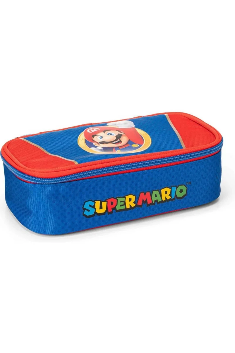 Astuccio Portapenne Ovale Super Mario