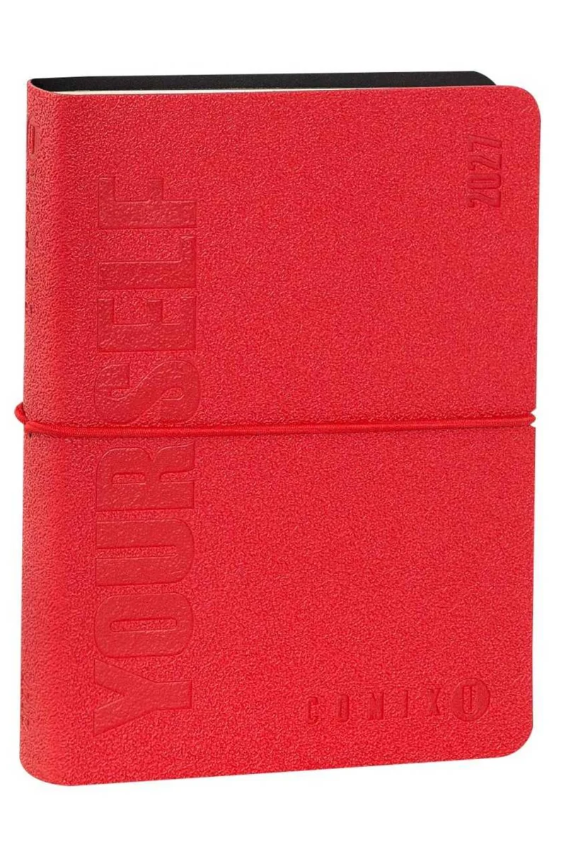 Diario Agenda 16 Mesi Datato 2026/2027 Day Mini Comix U Yourself Red