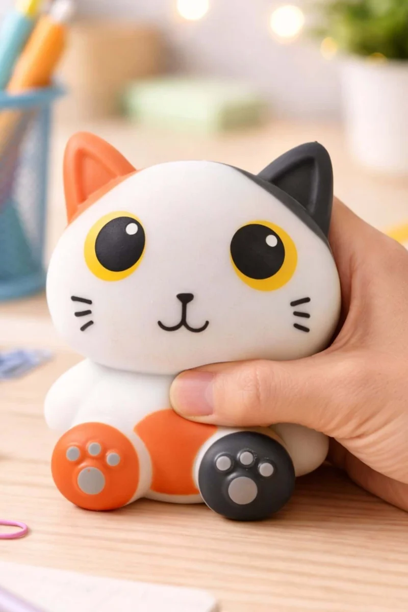 Squishy Antistress Orange Cat iTotal