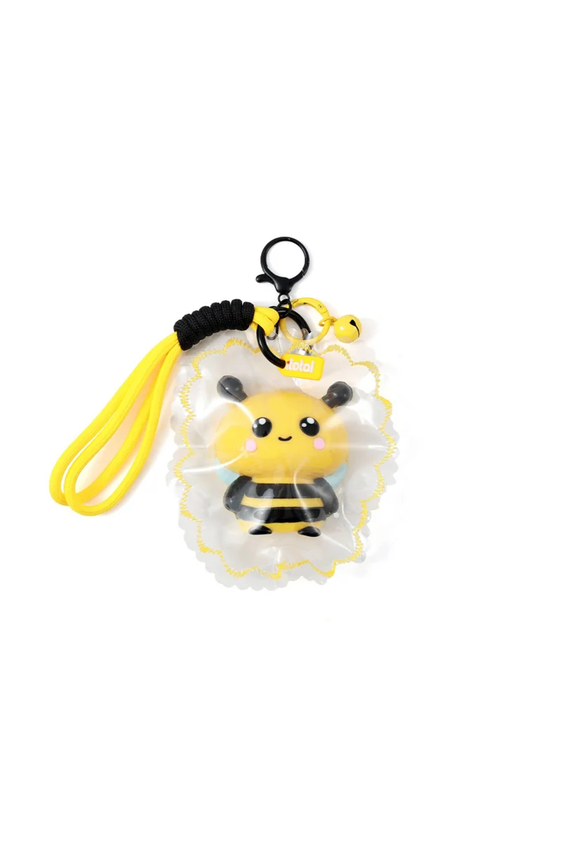 Portachiavi Squishy Antistress Jellypop Bee