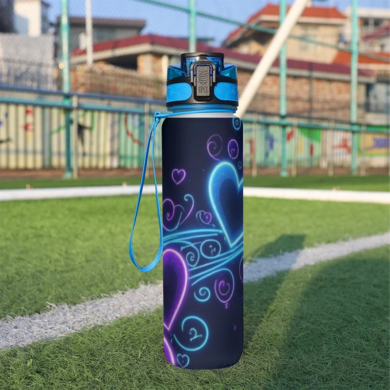 Borraccia Sportiva 950ml con Design — Sport Water Bottle