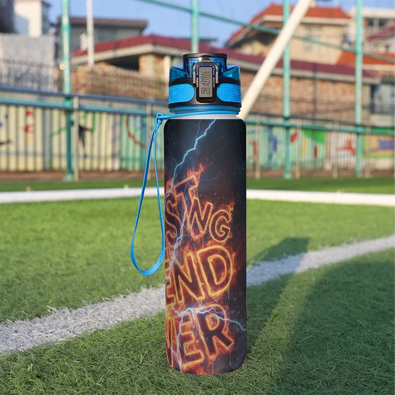 Borraccia Sportiva 950ml con Design — Sport Water Bottle