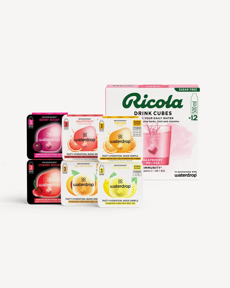 Set Degustazione waterdrop® x Ricola