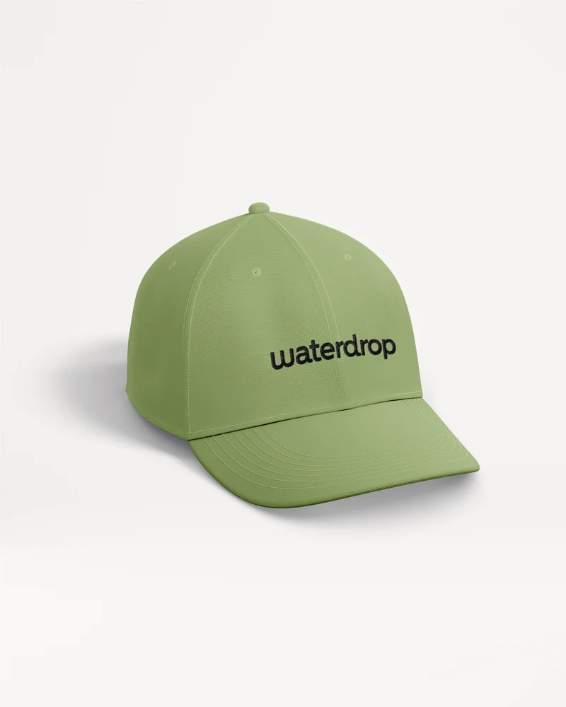 Cap waterdrop - brand green