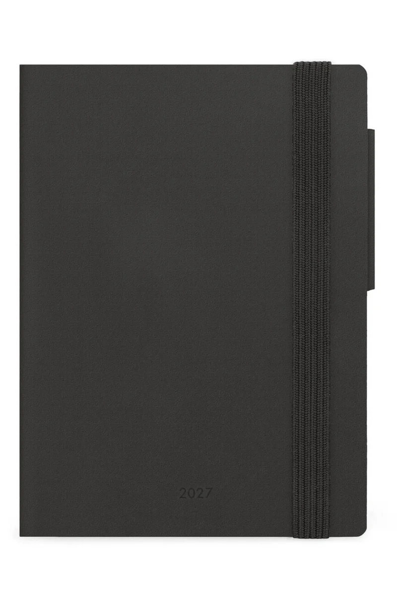 Mini Agenda 12 Mesi Settimanale 2027 Black Suit
