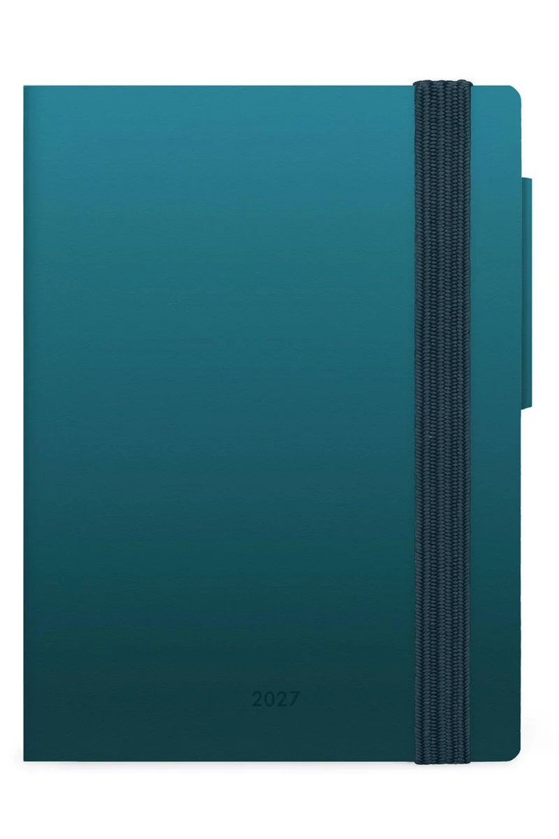 Mini Agenda 12 Mesi Settimanale 2027 Deep Teal
