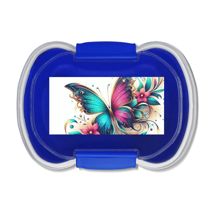 Lunch Box a Due Scomparti con Design — Porta Pranzo