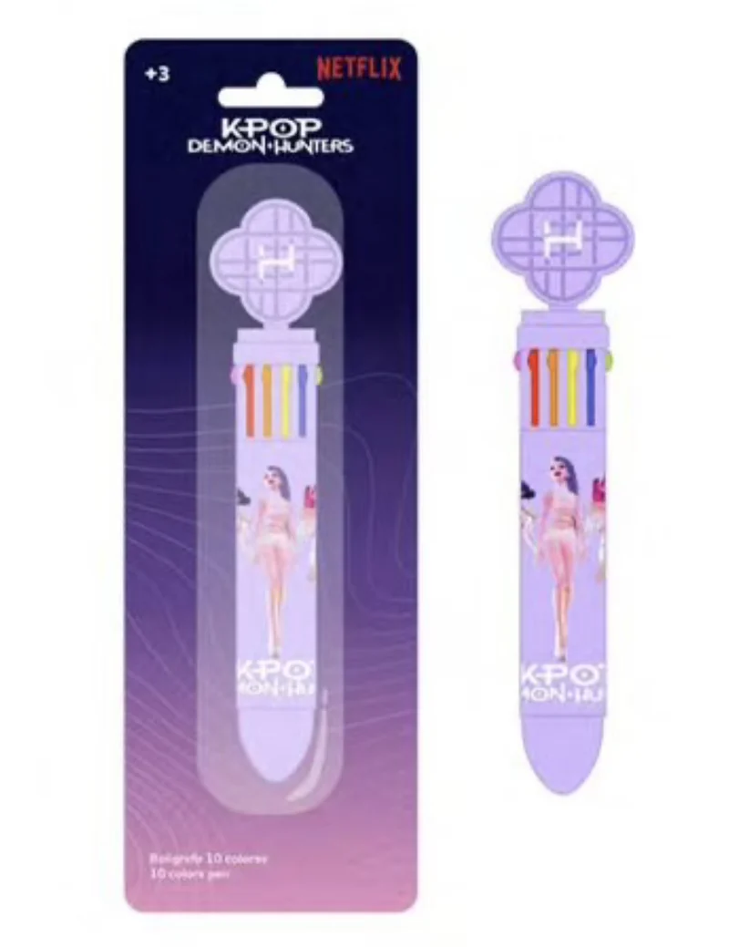 Penna 10 Colori K-Pop Demon Hunters