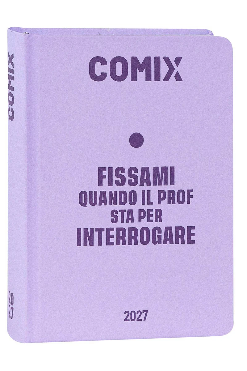 Diario Agenda 16 Mesi Datato 2026/2027 Comix Lilla