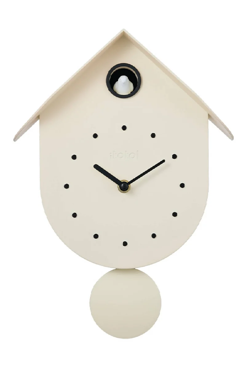 Orologio A Cucù Uccellino Panna iTotal