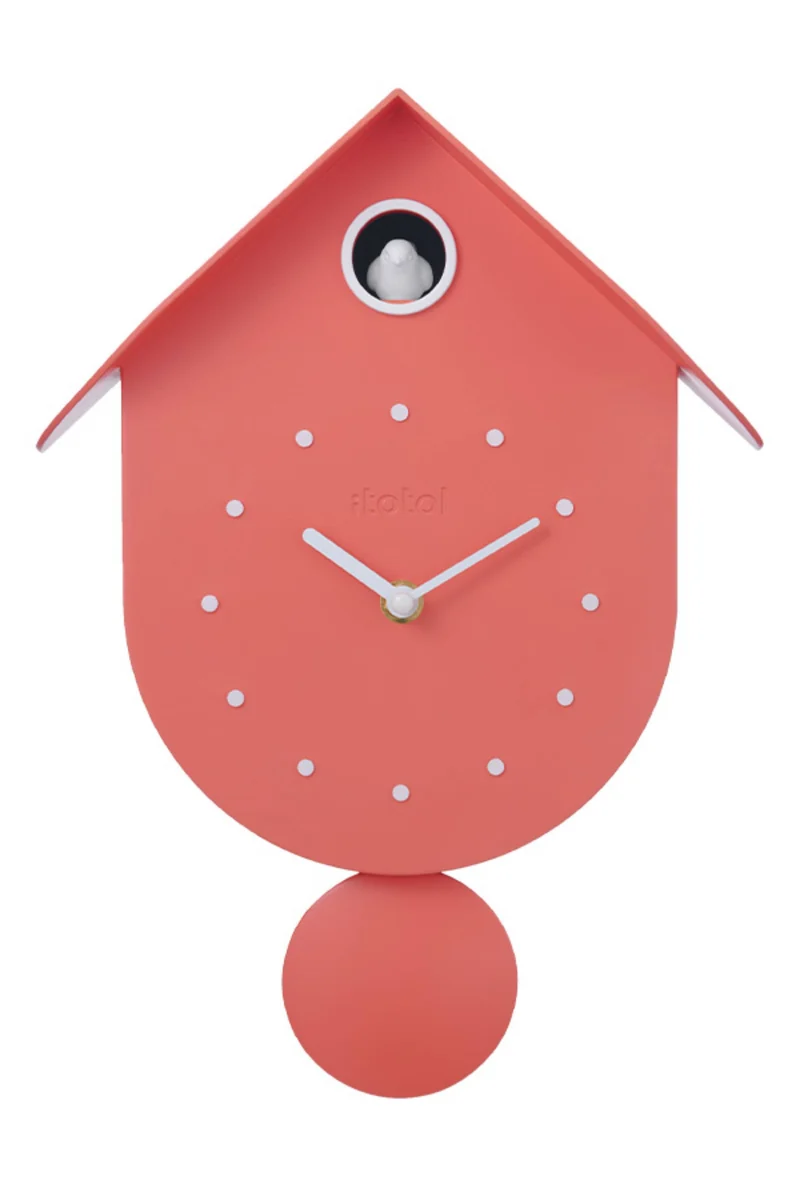 Orologio A Cucù Uccellino Arancione iTotal