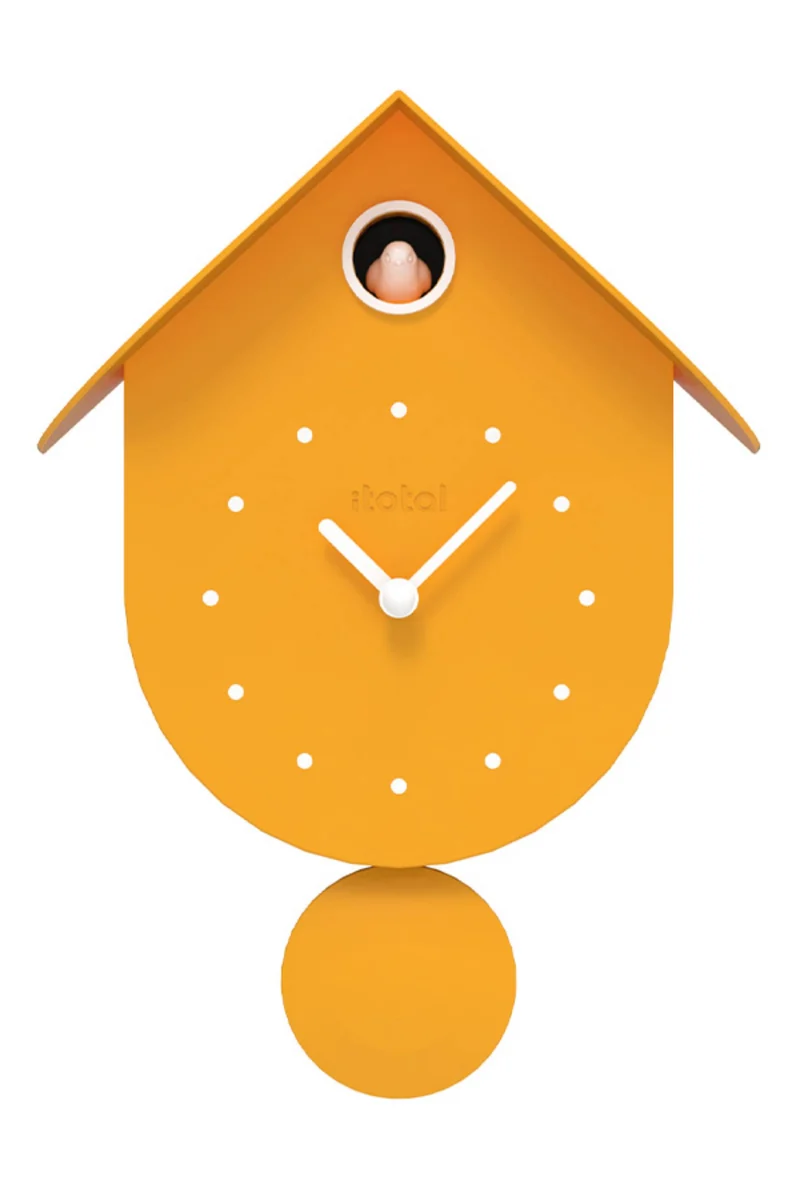 Orologio A Cucù Uccellino Giallo iTotal