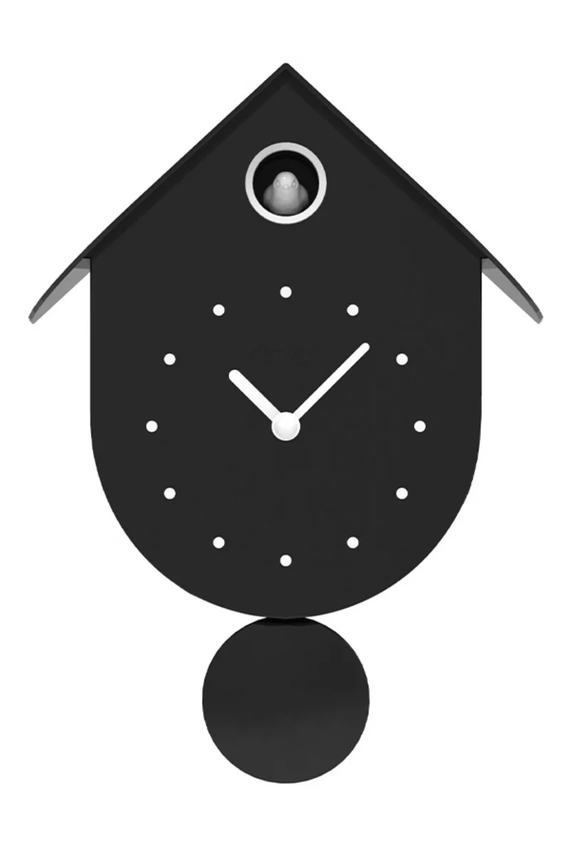 Orologio A Cucù Uccellino Nero iTotal
