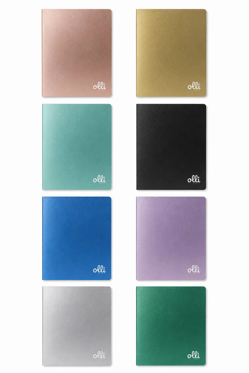 Maxi Quaderno Glitter 24+1ff 100gr A4 Olli