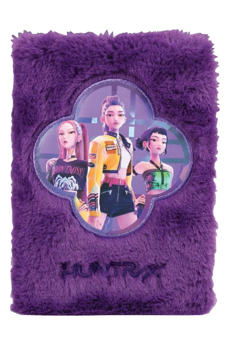 Notebook Peluche A5 K-Pop Demon Hunters Viola