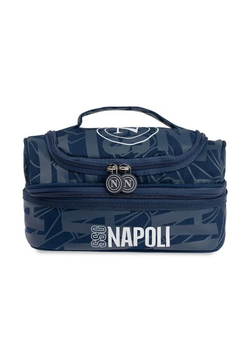 Borsa Porta Pranzo Lunch Bag Termica SSC Napoli Dark Blu