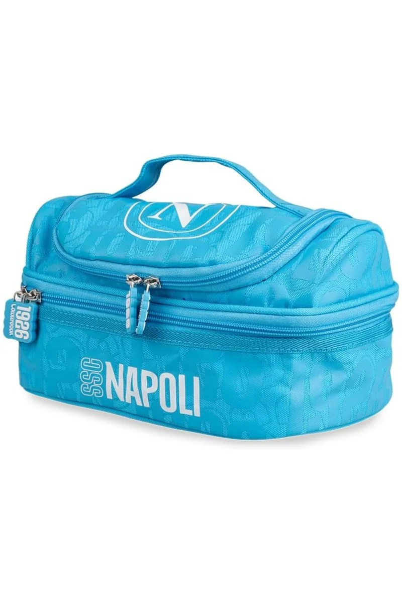 Borsa Porta Pranzo Lunch Bag Termica SSC Napoli Azzurra