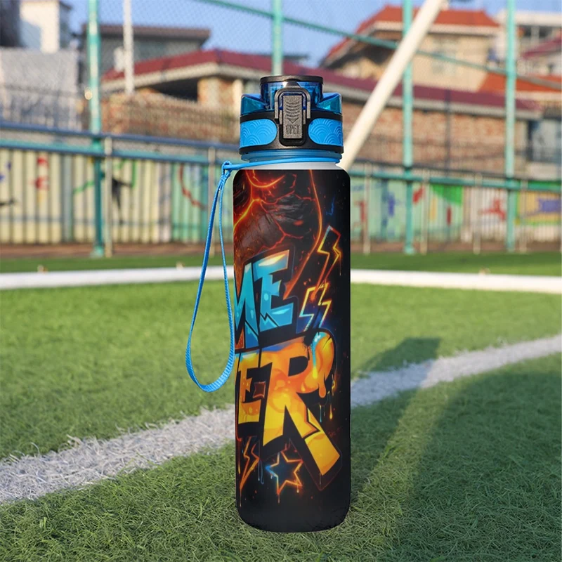 Borraccia Sportiva 950ml con Design — Sport Water Bottle