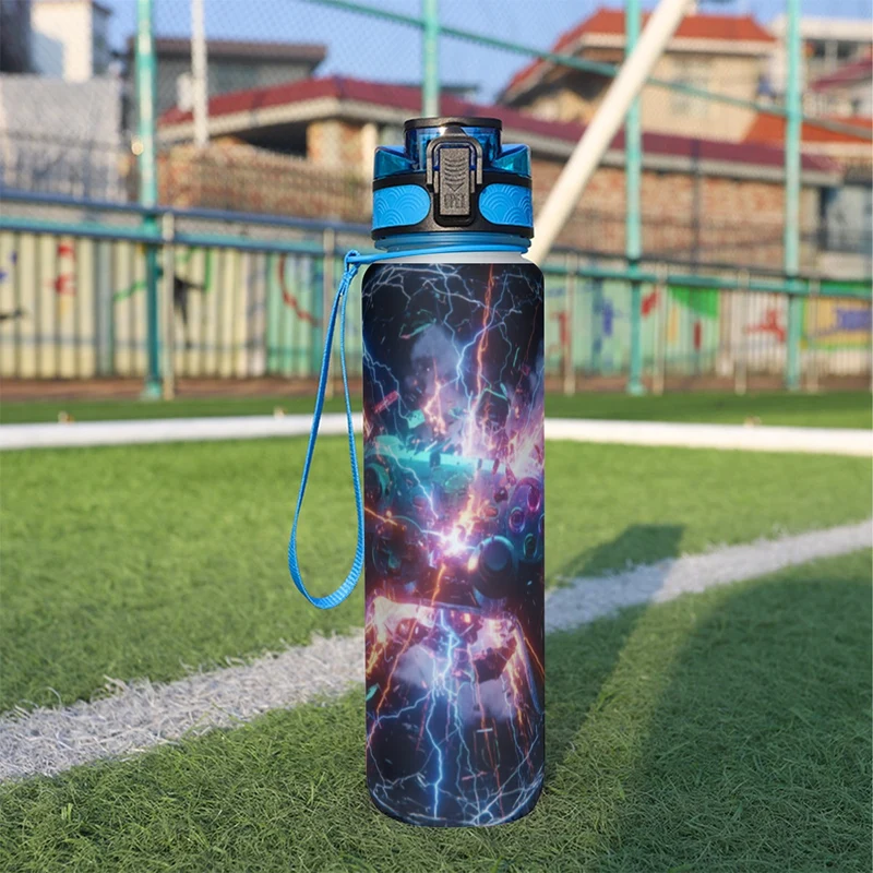 Borraccia Sportiva 950ml con Design — Sport Water Bottle
