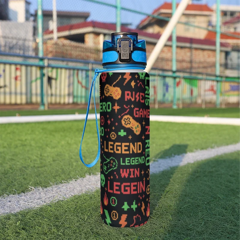 Borraccia Sportiva 950ml con Design — Sport Water Bottle