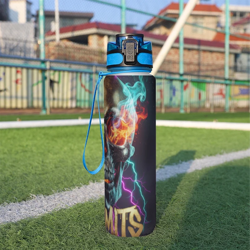 Borraccia Sportiva 950ml con Design — Sport Water Bottle