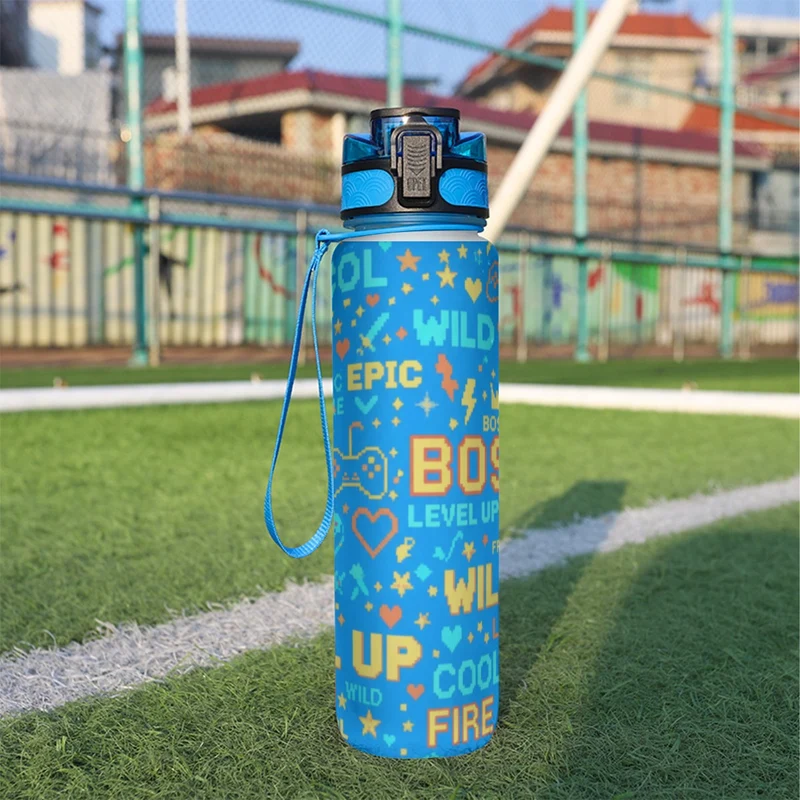 Borraccia Sportiva 950ml con Design — Sport Water Bottle