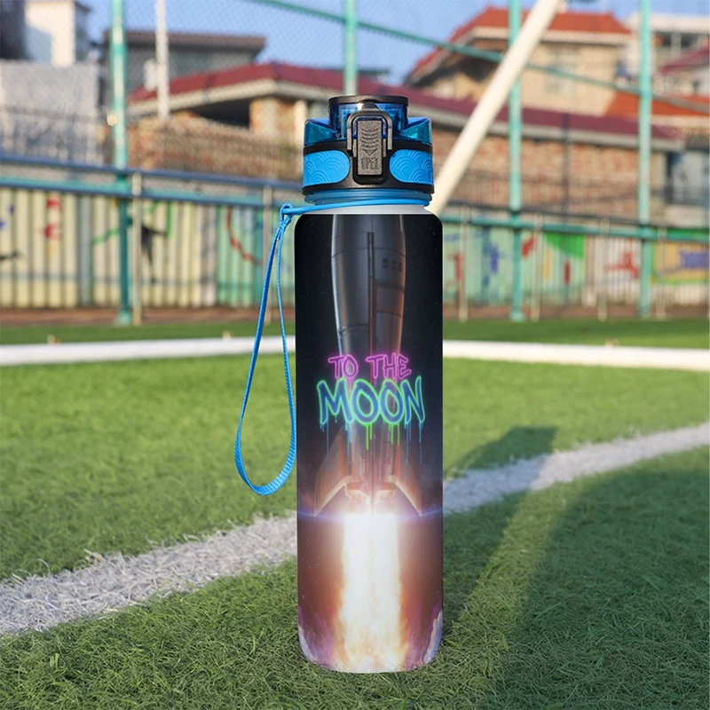 Borraccia Sportiva 950ml con Design — Sport Water Bottle