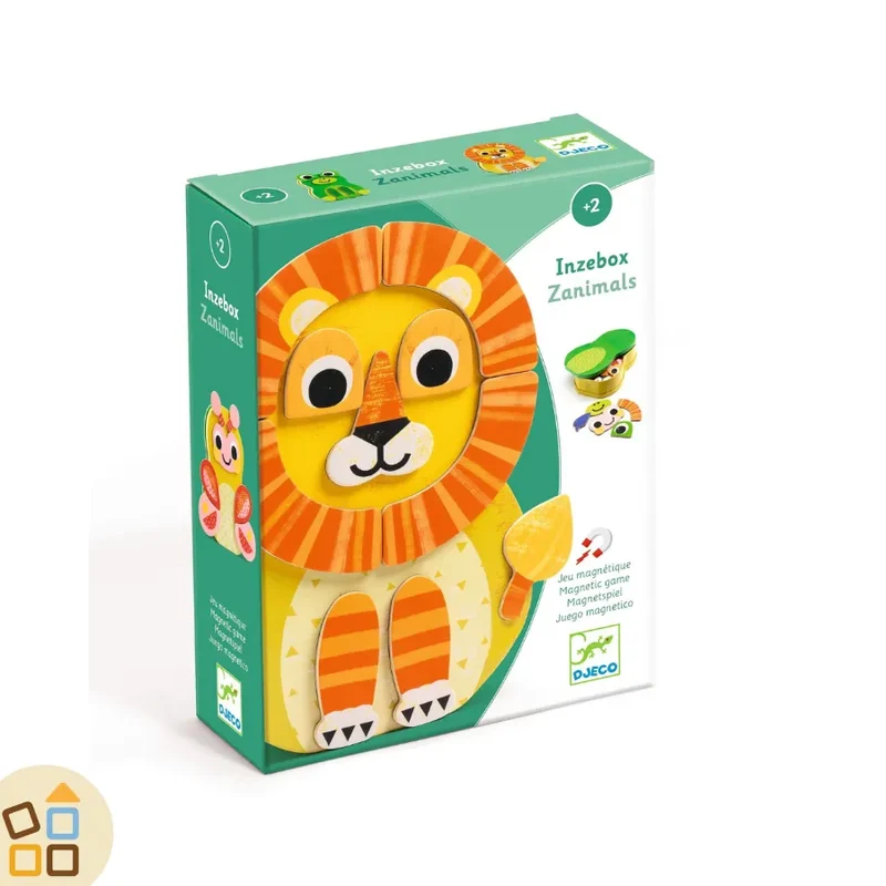 GIOCO MAGNETICO INZEBOX ZANIMALS LEONE