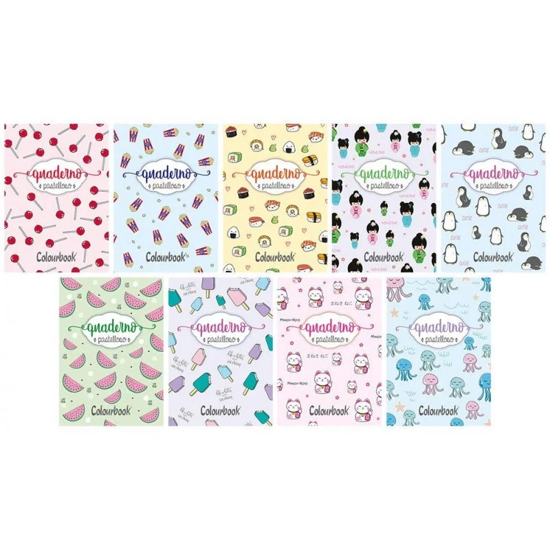 Colourbook Maxi Quaderno A4 Il Pastelloso 100g