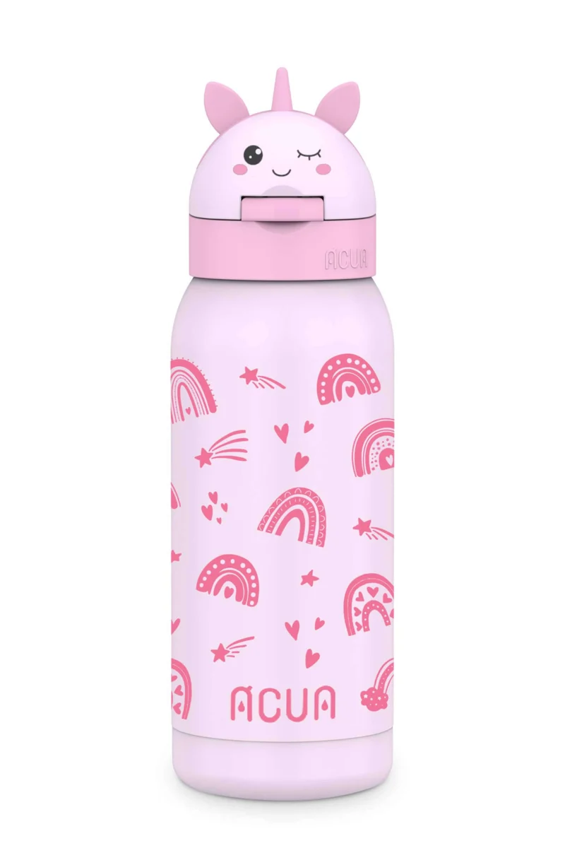 Borraccia Termica In Acciaio Inox Acua Kids Unicorno 350ml