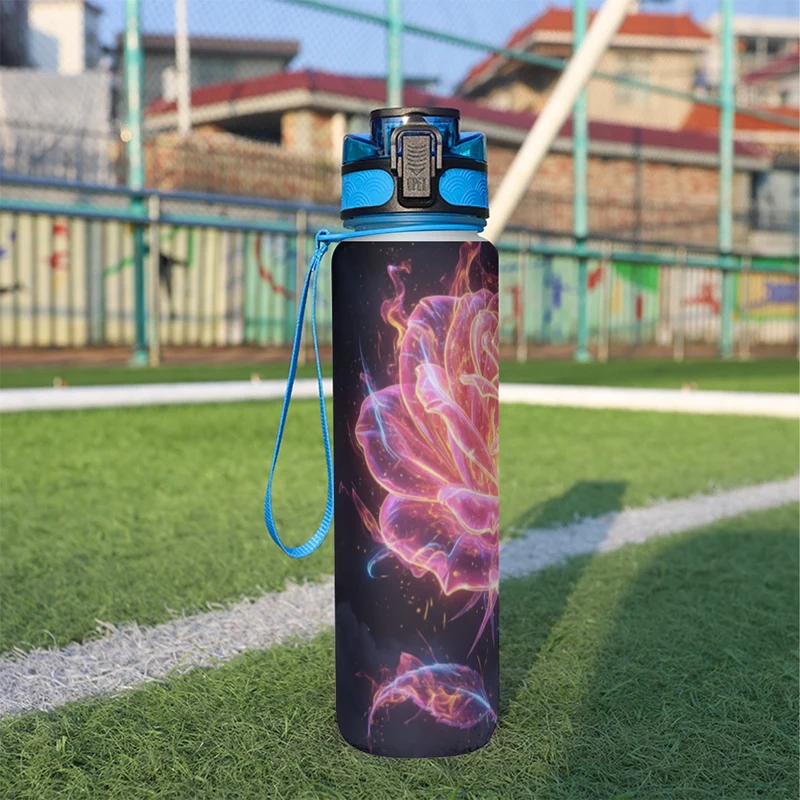 Borraccia Sportiva 950ml con Design — Sport Water Bottle