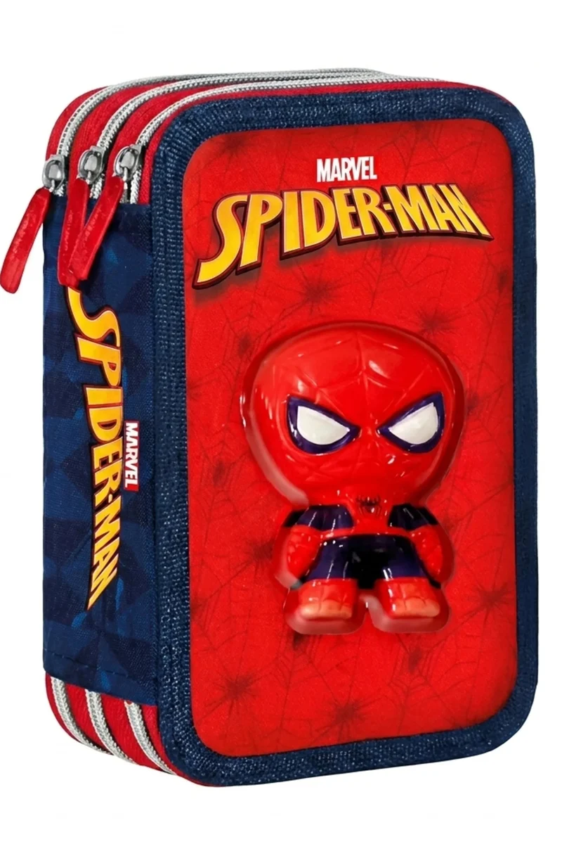 Astuccio Completo 3Zip Squishy Marvel Spiderman