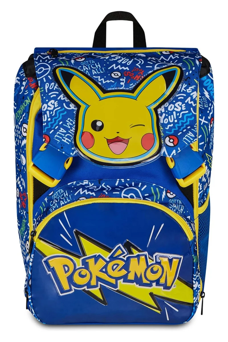 Zaino Scuola Sdoppiabile Big Seven Pokemon