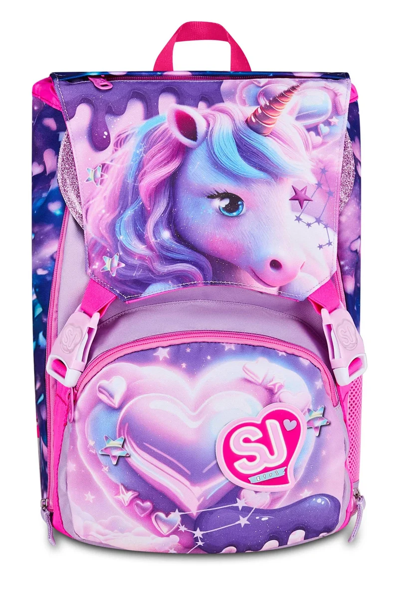 Zaino Scuola Estensibile Big SJ Gang Seven Pixie Unicorn