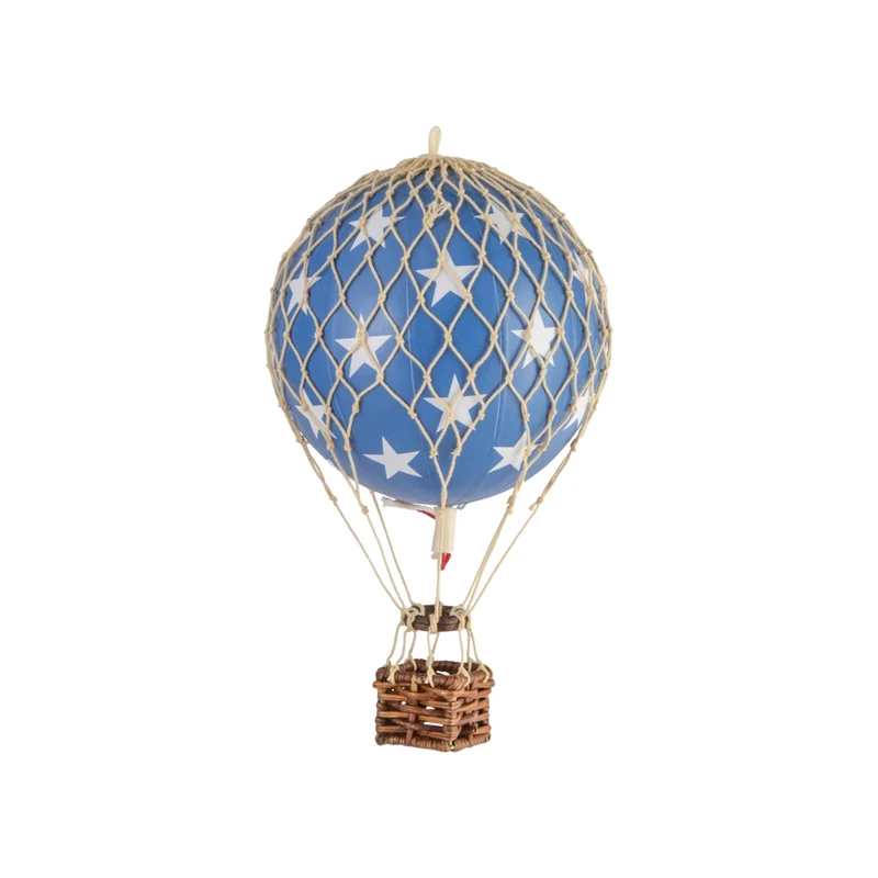 Mongolfiera Blue Stars Accessorio Cameretta 13cm