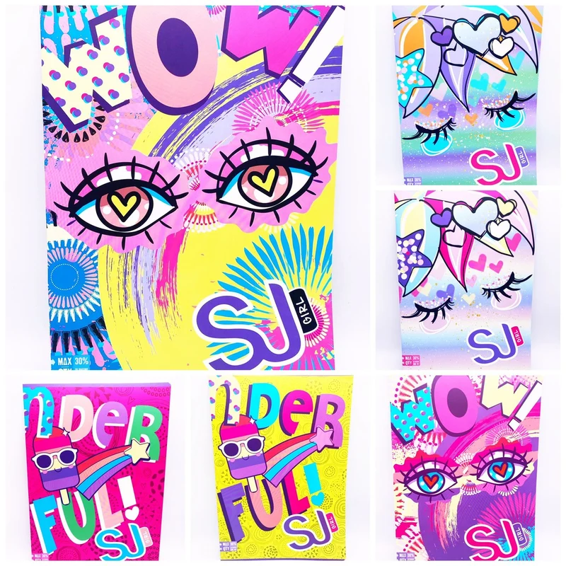 Seven Maxi Quaderno A4 Sj Girl