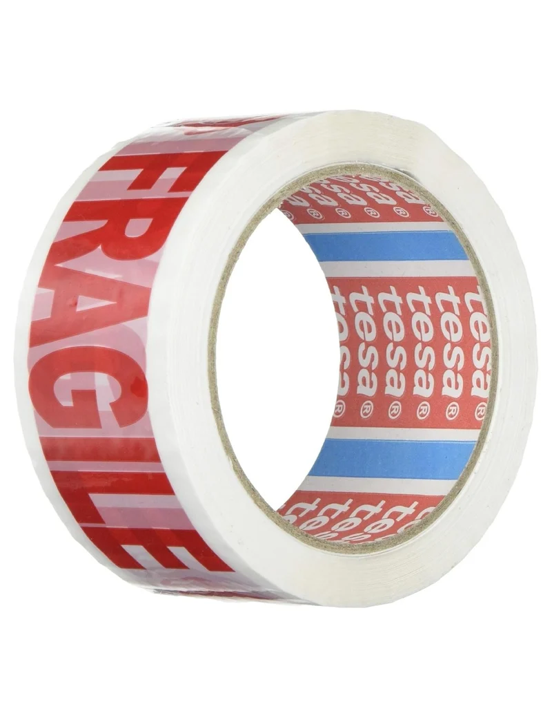 Nastro Adesivo Scotch Imballaggio Fragile 50mmx66mt