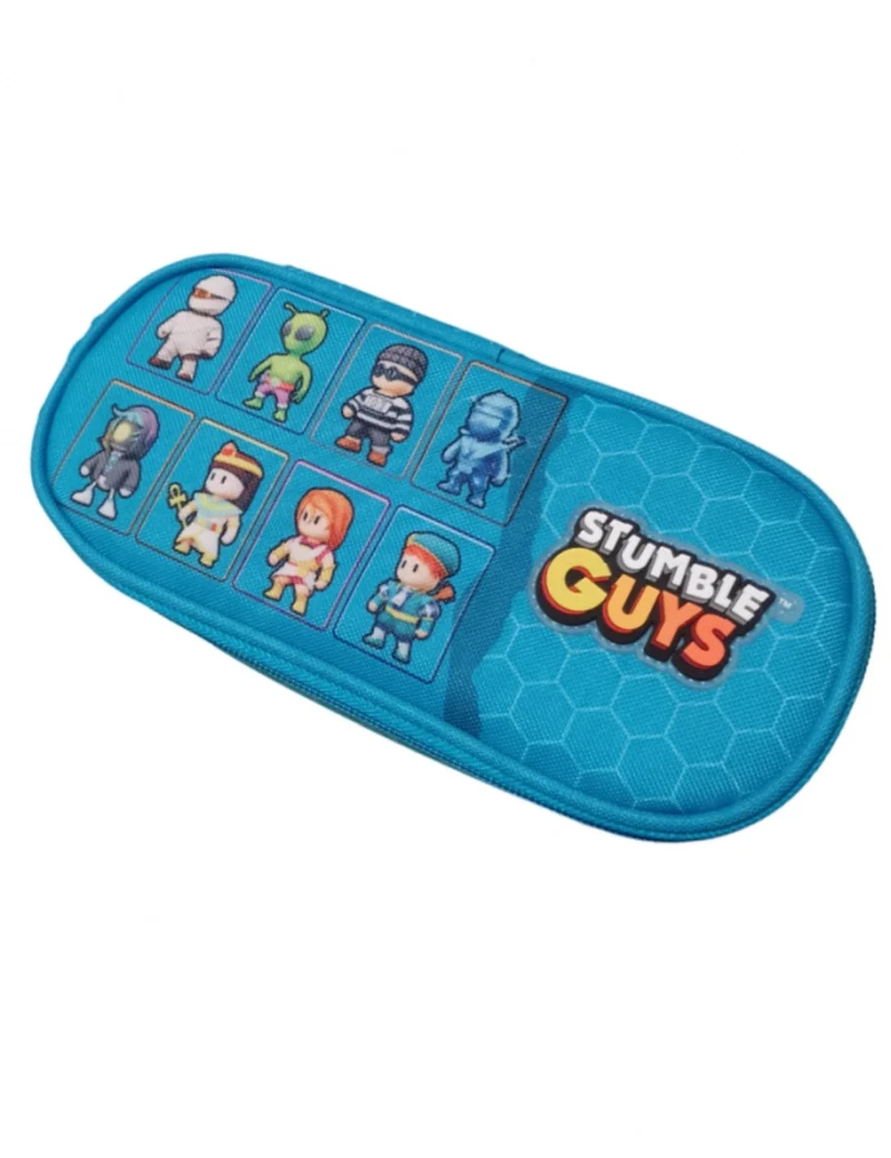 Astuccio Portapenne Ovale Stumble Guys Azzurro