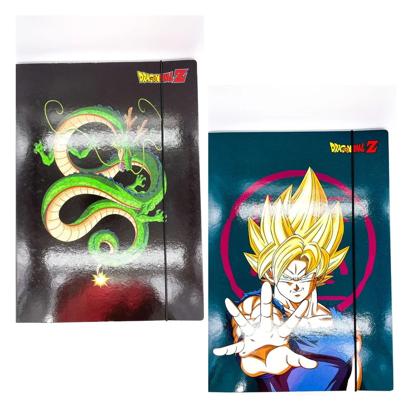 Cartellina Con Elastico 3 Lembi 25x35 Dragonball Z