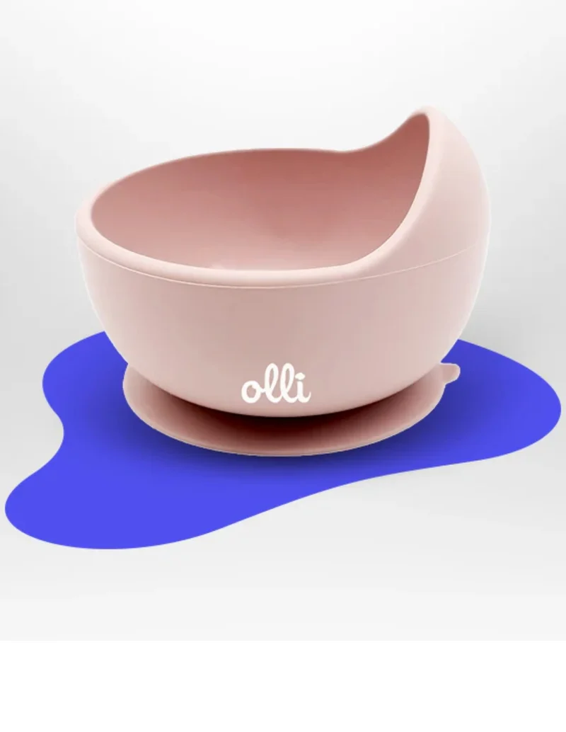 Ciotola In Silicone Rosa Chiaro Olli