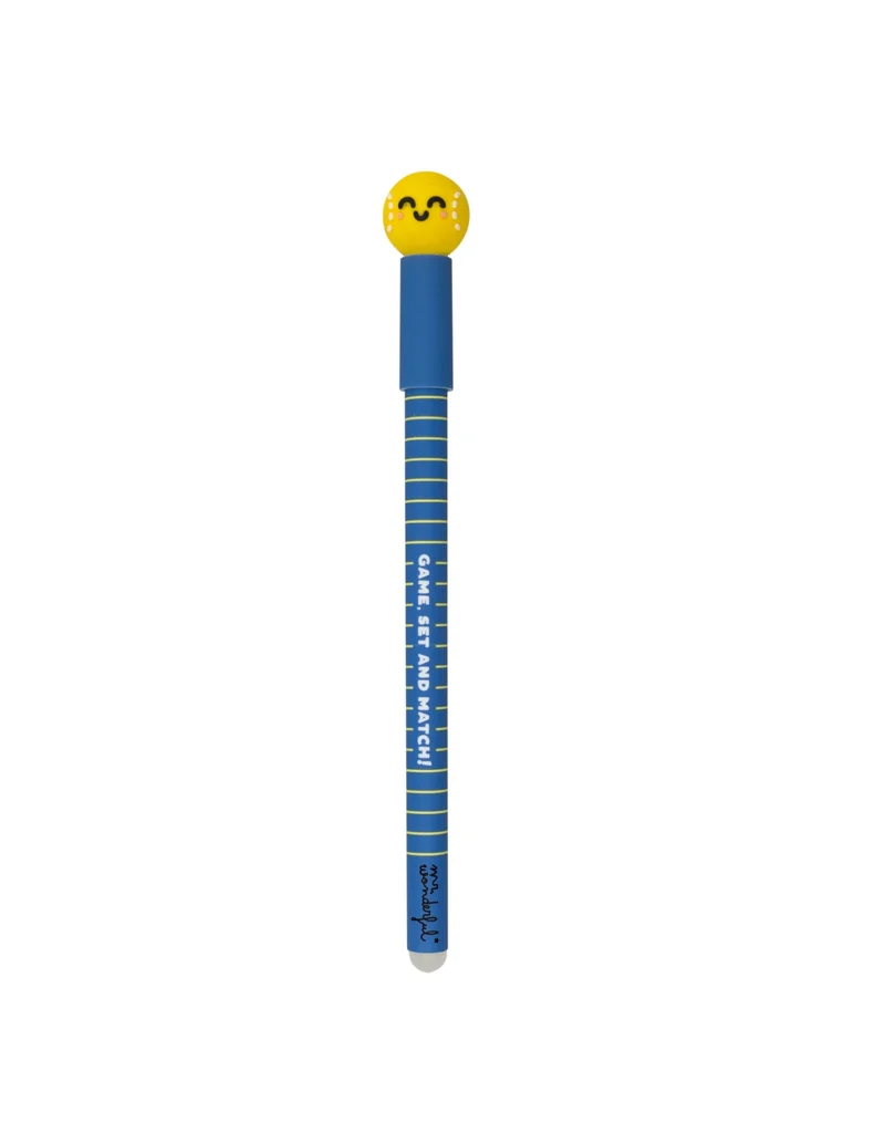 Penna Gel Cancellabile Pallina Tennis Game Set And Match!