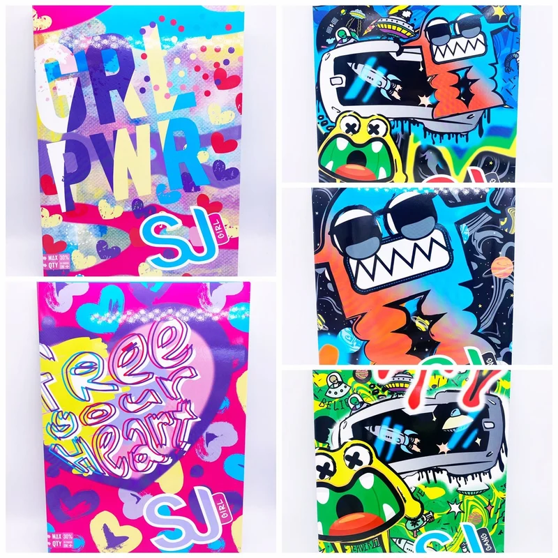 Seven Maxi Quaderno A4 Sj Gang Wondrous Boy&Girl