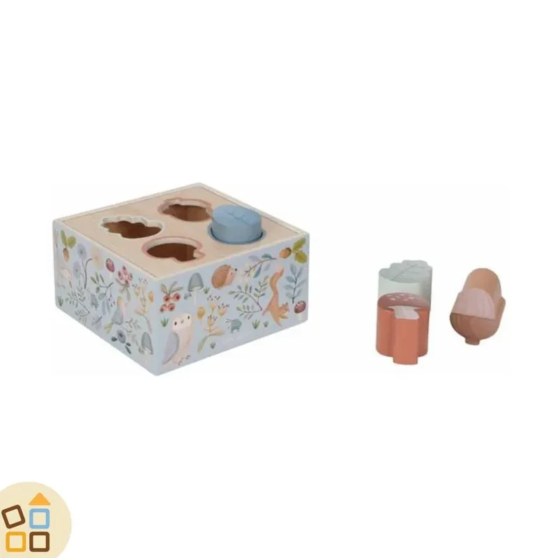 CUBO IMBUCAFORME AZZURRO, FOREST FRIENDS
