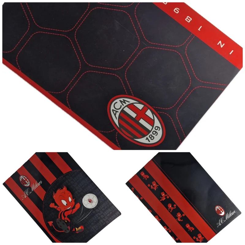 A.C. Milan Maxi Quaderno A4 A Righe C