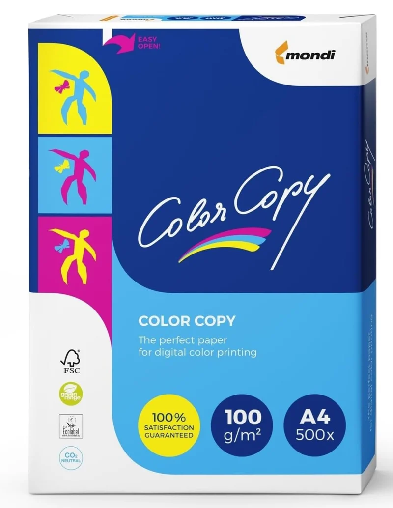 Risma A4 100g 500 Fogli Color Copy