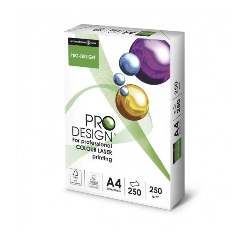 Risma Carta Digitale A4 250g 250 Fogli Pro Design